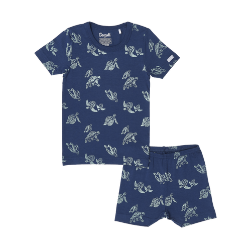 Coccoli Kid Boy/Girl/Neutral SS Cotton-Modal Short PyjamaTSM5654-874, Sizes 2y-12y