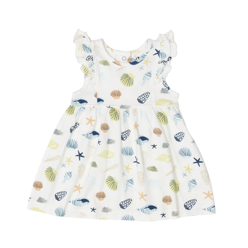 Coccoli Infant/Kid Girl Cotton-Modal Dress 45604a-402, Sizes 12m-6y