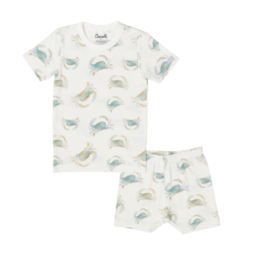 Coccoli Kid Garçon/Fille/Neutral SS Modal Pyjama courtTSM5614-802, Tailles 2y-12y