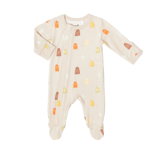 Coccoli Infant Boy/girl/neutral Modal Zipper Footie N-18m PZM5742-223