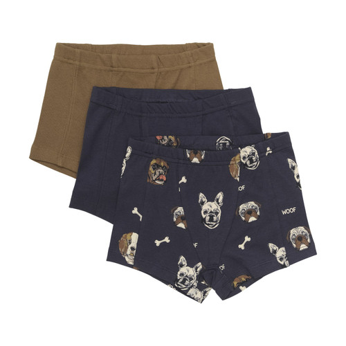Minymo Boy Boxers 3-Pack AOP/RIB 133667-7021