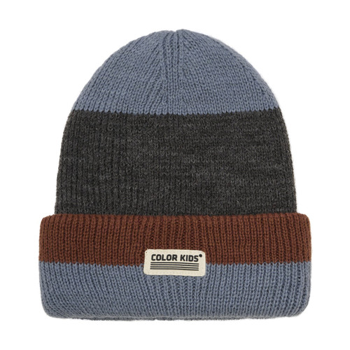 Color Kids Infant/kid Boy Beanie W. Wool & Contrast 50-56 742459-7842