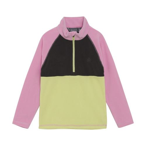 Color Kids Kid Girl Fleece Pulli - Colorblock 2y-14y 742403-4213