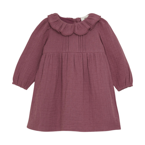 En Fant Infant Girl Dress Woven 1m-24m 210372-4598