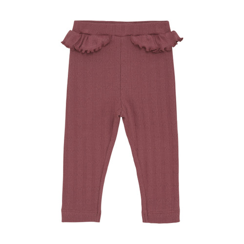 En Fant Infant Girl Leggings Pointelle 1m-24m 210379-4598