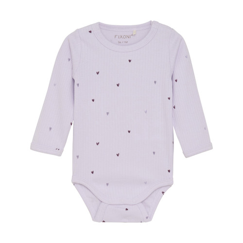 Fixoni Infant/kid Girl Body Ls Rib P-24m 423045-6380