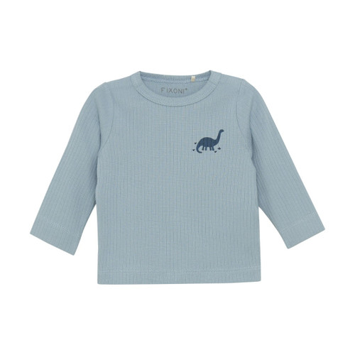 Fixoni Infant/kid Boy T-shirt Ls Rib N-24m 423047-7117