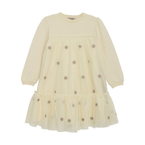 Huttelihut  Girl Dress Ls Tulle 18m-8y 480775-1071