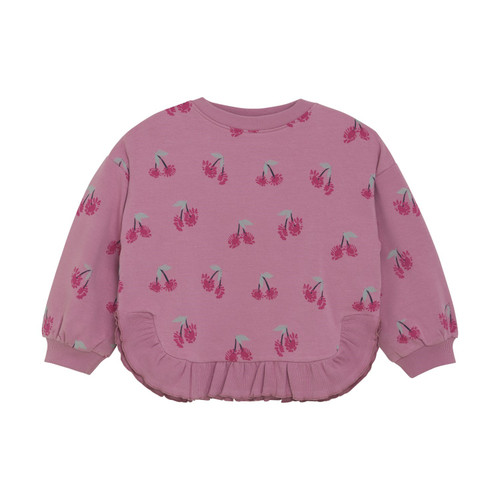 Minymo Infant/kid Girl Sweatshirt Ls Aop 18m-12y 124010-5111