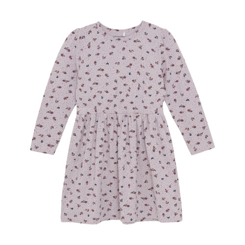 Minymo Infant/kid Girl Dress Ls Aop  18m-12y 124145-6051