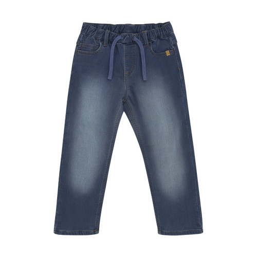 Minymo Infant/kid Boy Pants Sweat Denim W. Lining 18m-12y 134140-7021