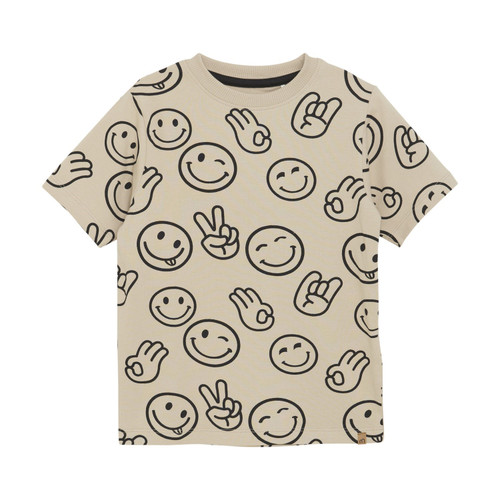 Minymo Infant/kid Boy T-shirt Ss Aop 18m-12y 134028-2306