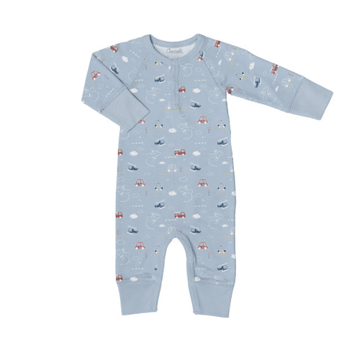 Coccoli Infant Boy Modal Unionsuit 1m-24m Um5951-842
