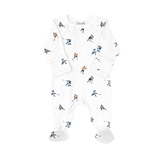 Coccoli Infant Boy Cotton-modal Zipper Footie N-18m Pzm5903-200