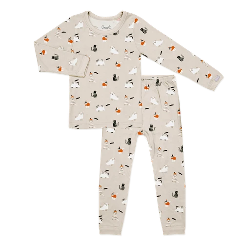Coccoli Kid Boy/girl/neutral Ls Cotton-modal Pyjama 2y-12y Tlm5906-222