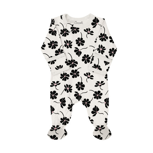 Coccoli Infant Girl Modal Zipper Footie N-18m Pzm5932-212