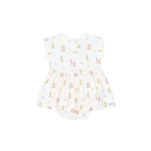 Coccoli Infant Girl Modal Romper 1m-18m Km6013-197