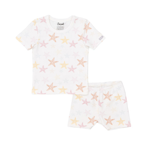 Coccoli Kid Girl Ss Cotton-modal Pyjama 2y-12y Tsm6005-202