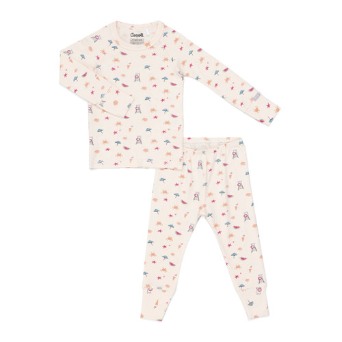Coccoli Kid Girl Ls Cotton-modal Pyjama 2y-12y Tlm6015-231