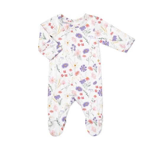 Coccoli Infant/kid Girl Modal Zipper Footie N-18m Pzm6021-207