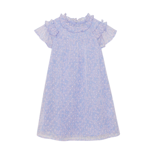 Creamie Kid Girl Dress Lurex Stripe 2y-14y 823188-7510