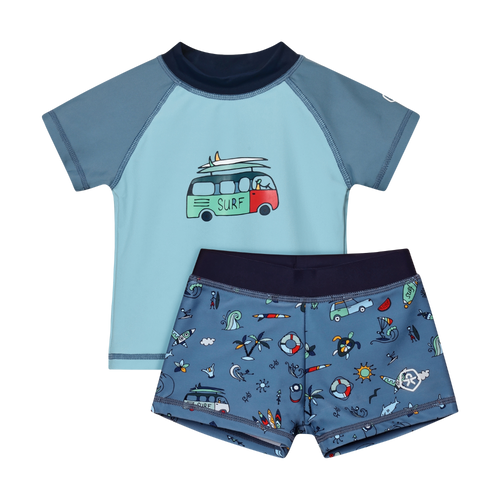 Color Kids Infant/kid Boy Baby T-shirt Set S/s  6m-4y 720311-7450