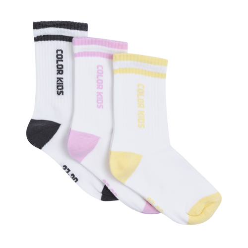 Color Kids Infant/kid Girl Tennis Socks 3-pack 23/26-39/42 742690-5708
