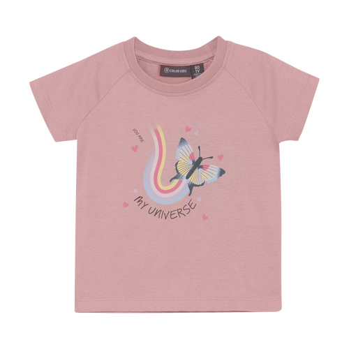 Color Kids Infant/kid Girl Baby T-shirt W. Chestprint S/s 9m-6y 742533-4197