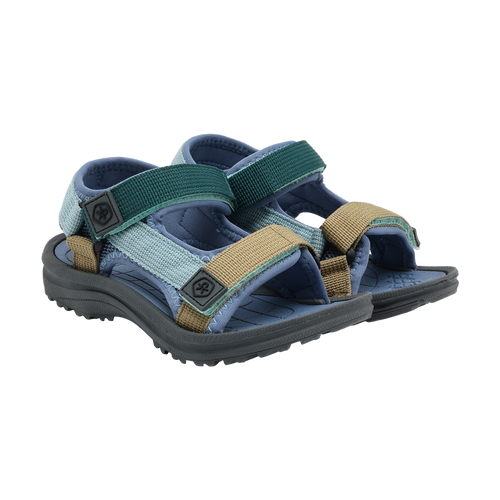 Color Kids Infant/kid Boy Colorblock Sandals W. Velcro 24-35 760347-7450