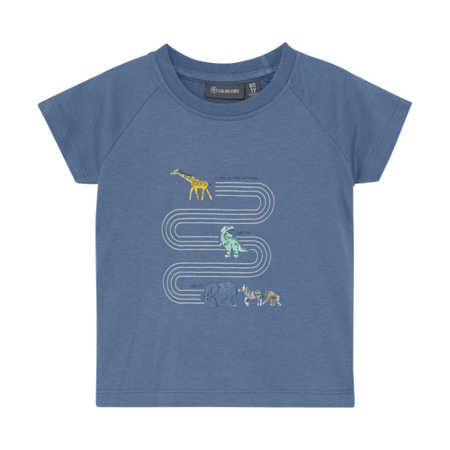 Color Kids Infant/kid Boy/girl/neutral Baby T-shirt W. Chestprint S/s 9m-6y 742533-7450