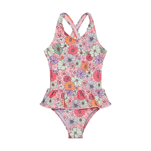 Color Kids Kid Boy Swimsuit W. Skirt, Aop 2y-12y 720336-5077