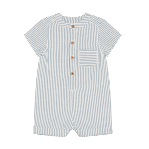 Fixoni Infant/kid Boy Romper Ss Woven N-24m 423193-7019