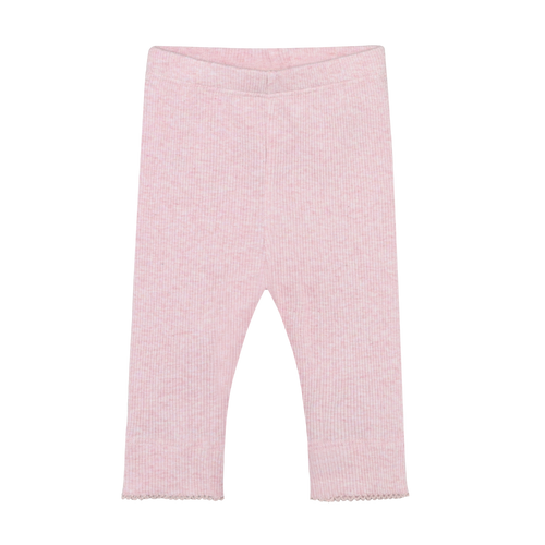 Fixoni Infant/kid Girl Leggings Melange Rib P-24m 423103-5304