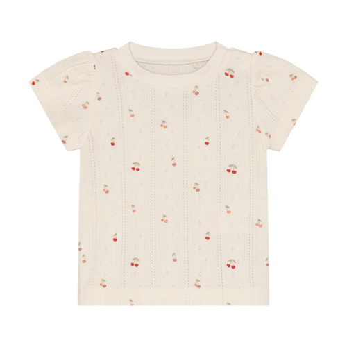 Fixoni Infant/kid Girl T-shirt Ss Pointelle N-24m 423172-1701