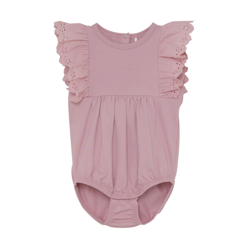 En Fant Infant Girl Romper Solid 1m-24m 210399-5906