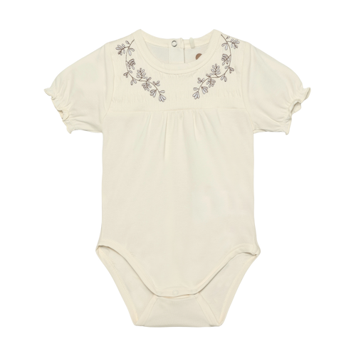 En Fant Infant Girl Body Ss Embroidery 1m-24m 210387-1701