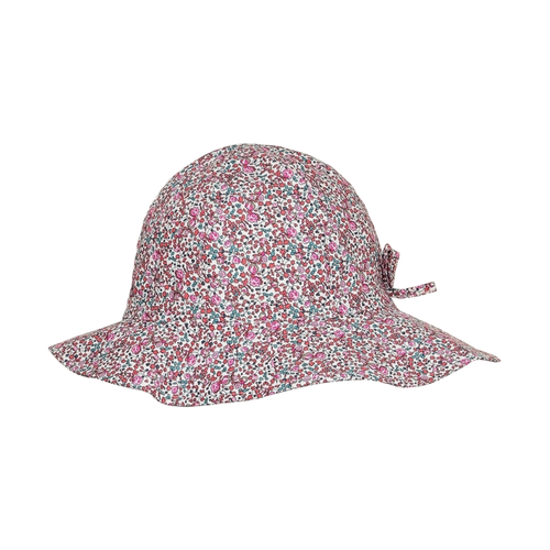 Huttelihut  Girl Summer Hat In Liberty Fabric  6/12m-6/8y 460466-5039