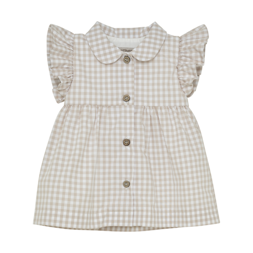 Huttelihut Infant Girl Dress Ss Woven Check 1m-24m 480865-2106
