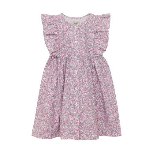 Huttelihut  Girl Dress Ss In Liberty Fabric 18m-8y 480908-5039