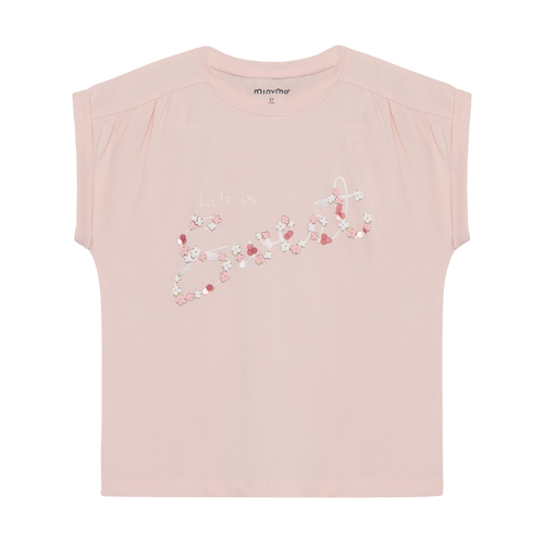 Minymo Kid Girl T-shirt Ss 3y-12y 124300-5003