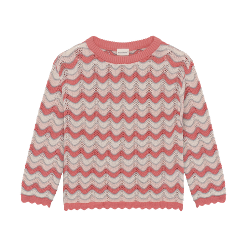 Minymo Infant/kid Girl Pullover Ls Knit 18m-12y 124309-5003