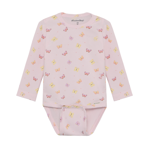 Minymo Infant/kid Girl Body Ls Aop N-24m 114342-5140