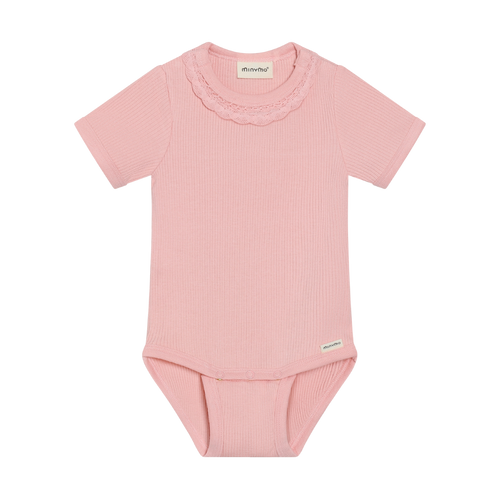 Minymo Infant/kid Girl Body Ss Rib N-24m 114345-5029