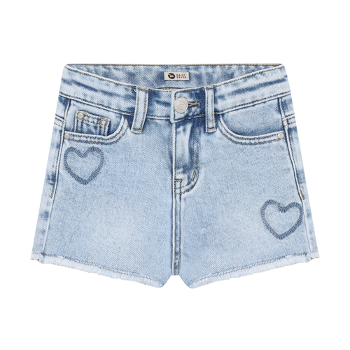 Daily7 Infant/Kid Girl Denim Shorts Heart 12m-10y 930433-7770