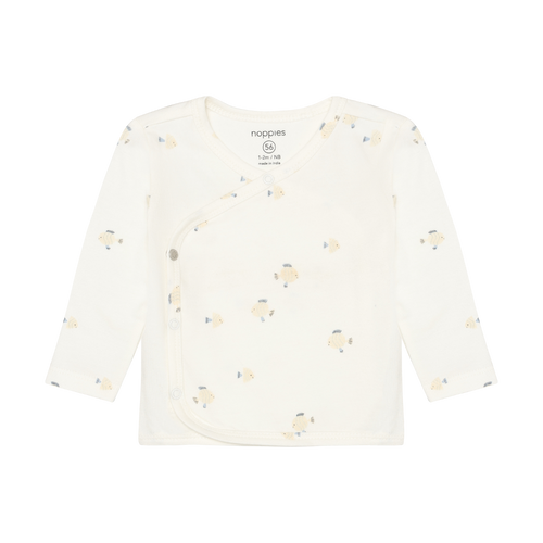 Noppies Infant/kid Boy/girl/neutral Tee Ls Aop P-12m 6420013-1021