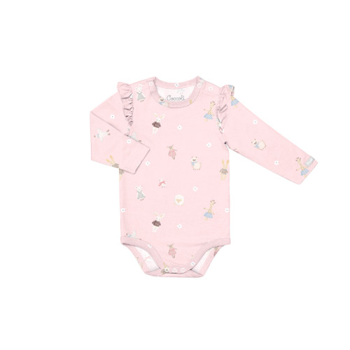 Coccoli Infant Girl Modal Romper 1m-24m Cm6131-600