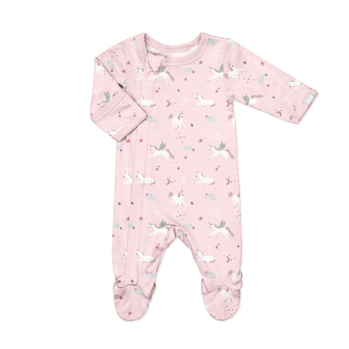 Coccoli Infant Girl Modal Zipper Footie N-18m Pzm6123-602