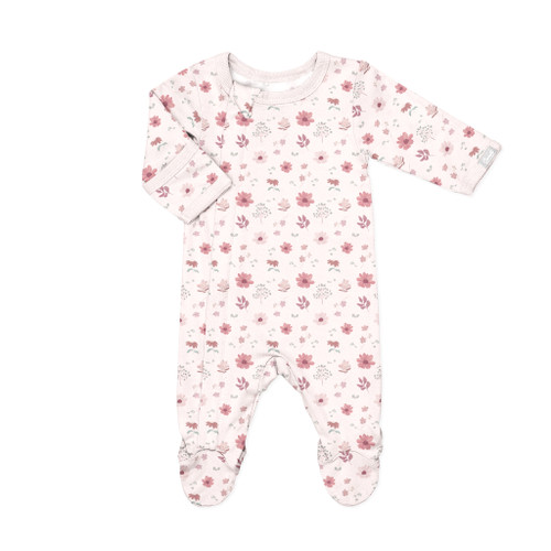 Coccoli Infant Girl Modal Zipper Footie N-18m Pzm6132-610