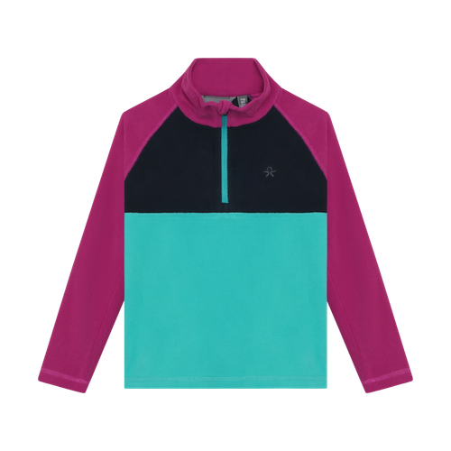 Color Kids Kid Boy Fleece Pulli - Colorblock 2y-14y 742934-6261