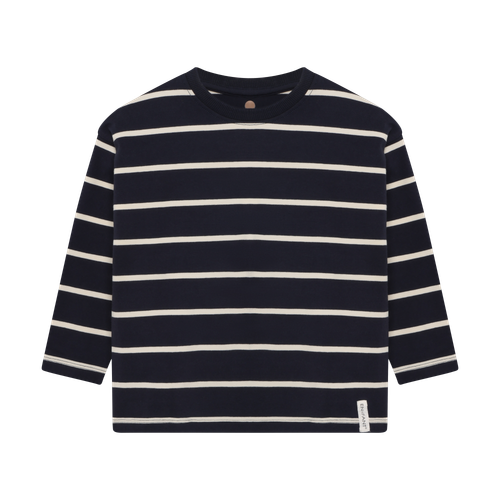 En Fant Infant/kid Boy T-shirt Ls Stripe Oversize 18m-10y 230644-7021